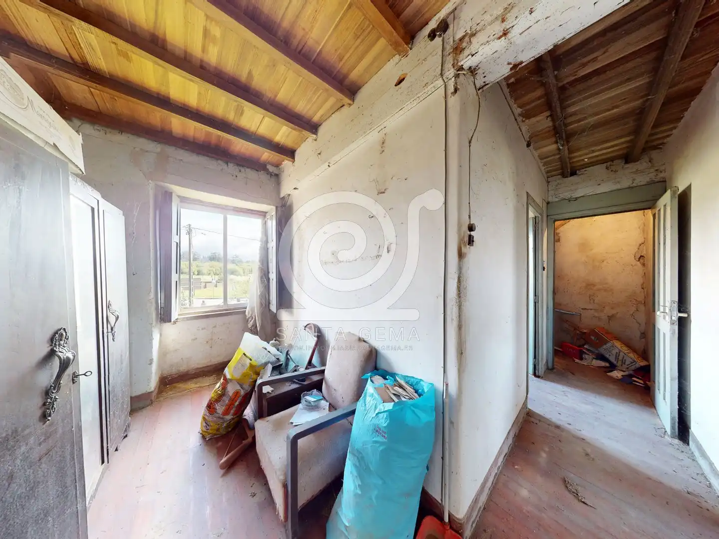 Living room of Detached homes for sale in Oleiros  with Private garden and Furnished