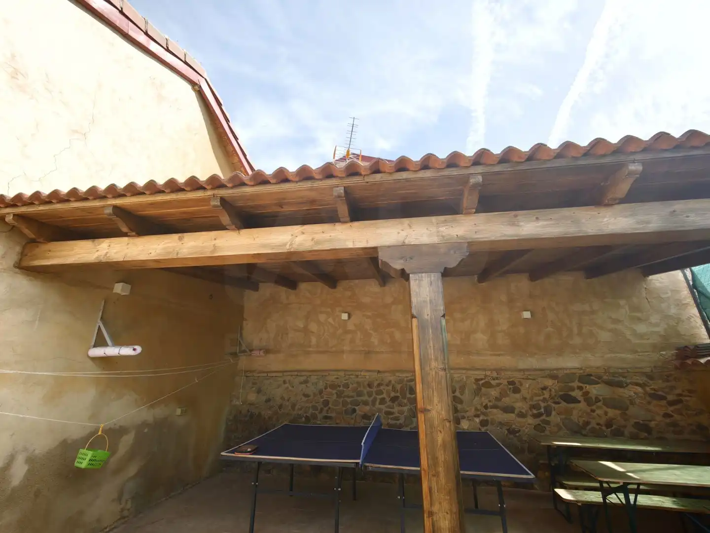 Terrassa de Finca rústica en venda en Matadeón de los Oteros amb Calefacció