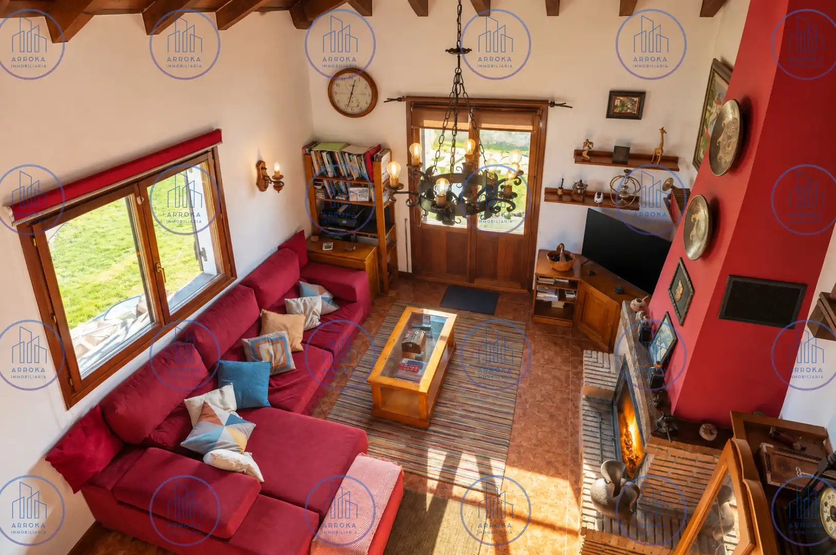 Sala d'estar de Casa o xalet en venda en Mutriku, Gipuzkoa