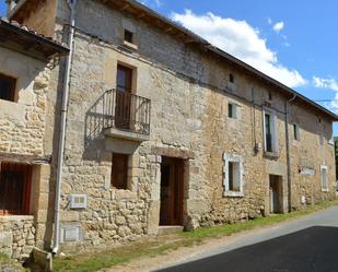 Vista exterior de Casa o xalet en venda en Merindad de Cuesta-Urria amb Terrassa