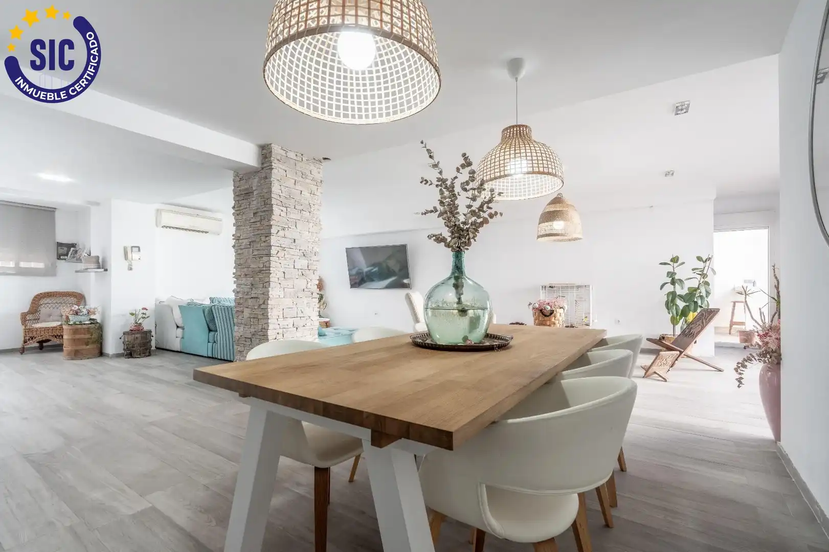 Esszimmer von Haus oder Chalet zum Verkauf in Valencia mit Privatgarten, Terrasse und Schwimmbad