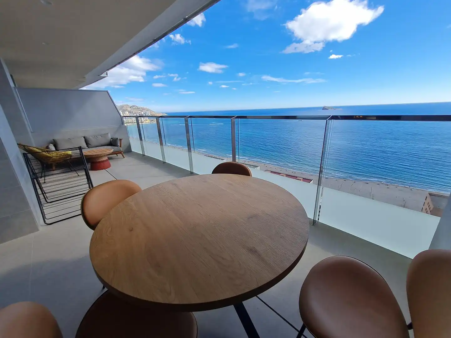 Terraza de Apartamento en venta en Benidorm con Aire acondicionado, Calefacción y Terraza