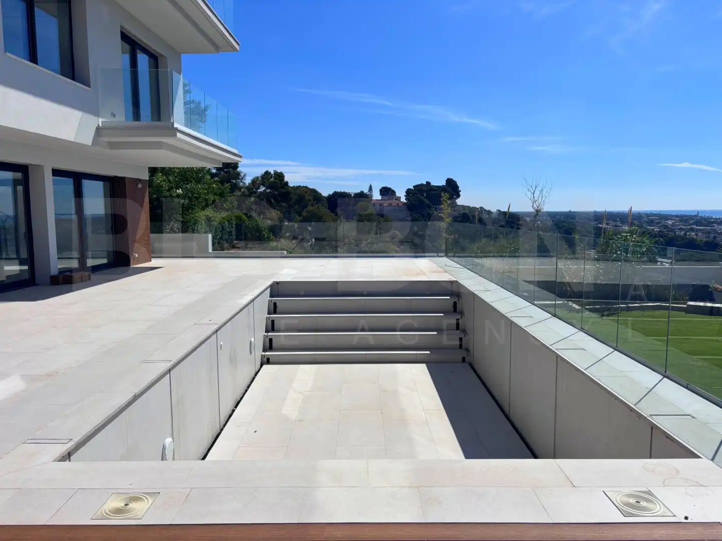 Terrace of Houses for rent in Castelldefels  with Air Conditioner, Heating and Private garden