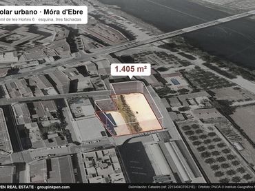 Terreno residencial en venta en Camí de les Hortes 6