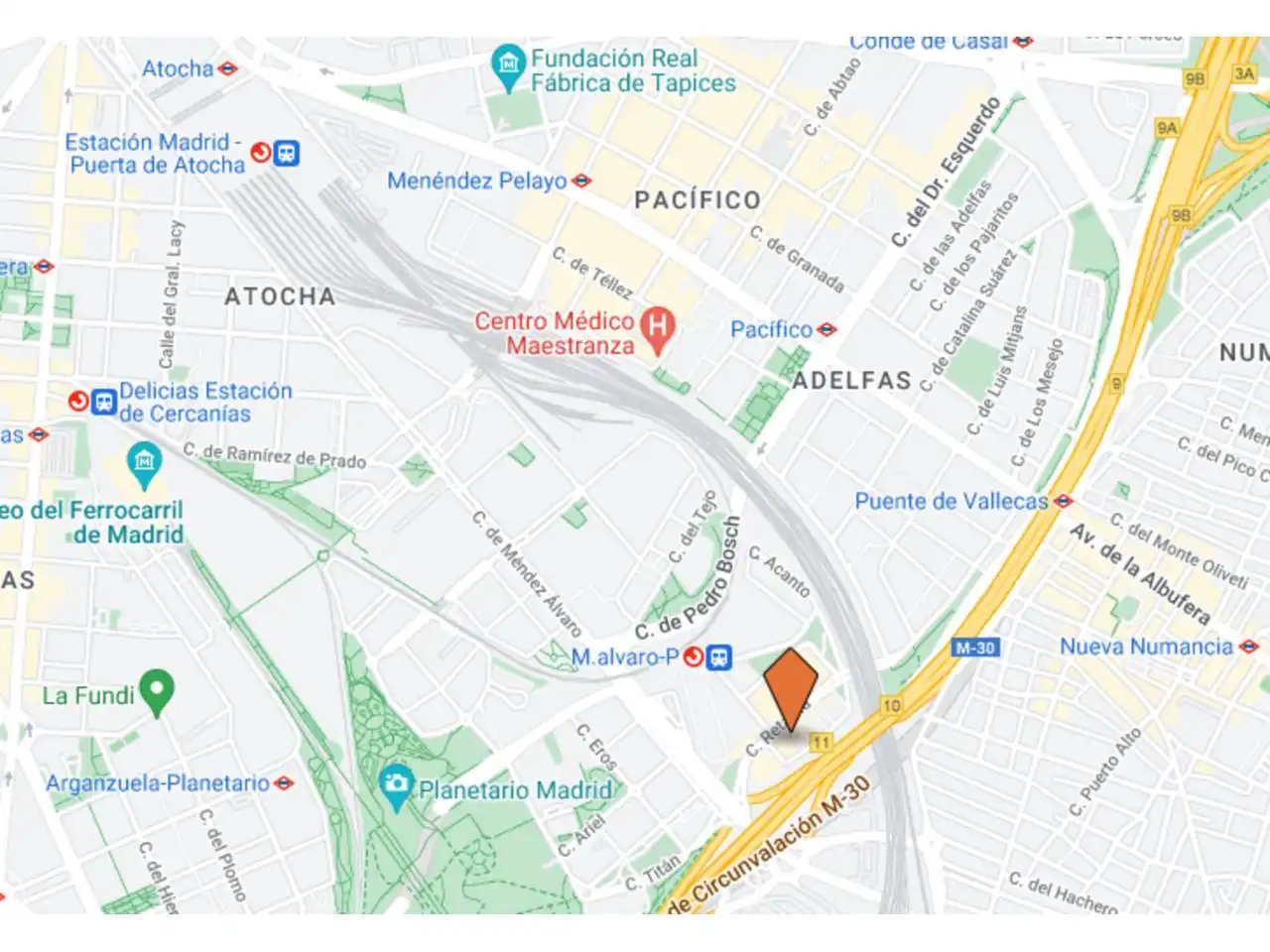 Außenansicht von Büro zur Miete in Madrid mit Klimaanlage, Heizung und Alarm