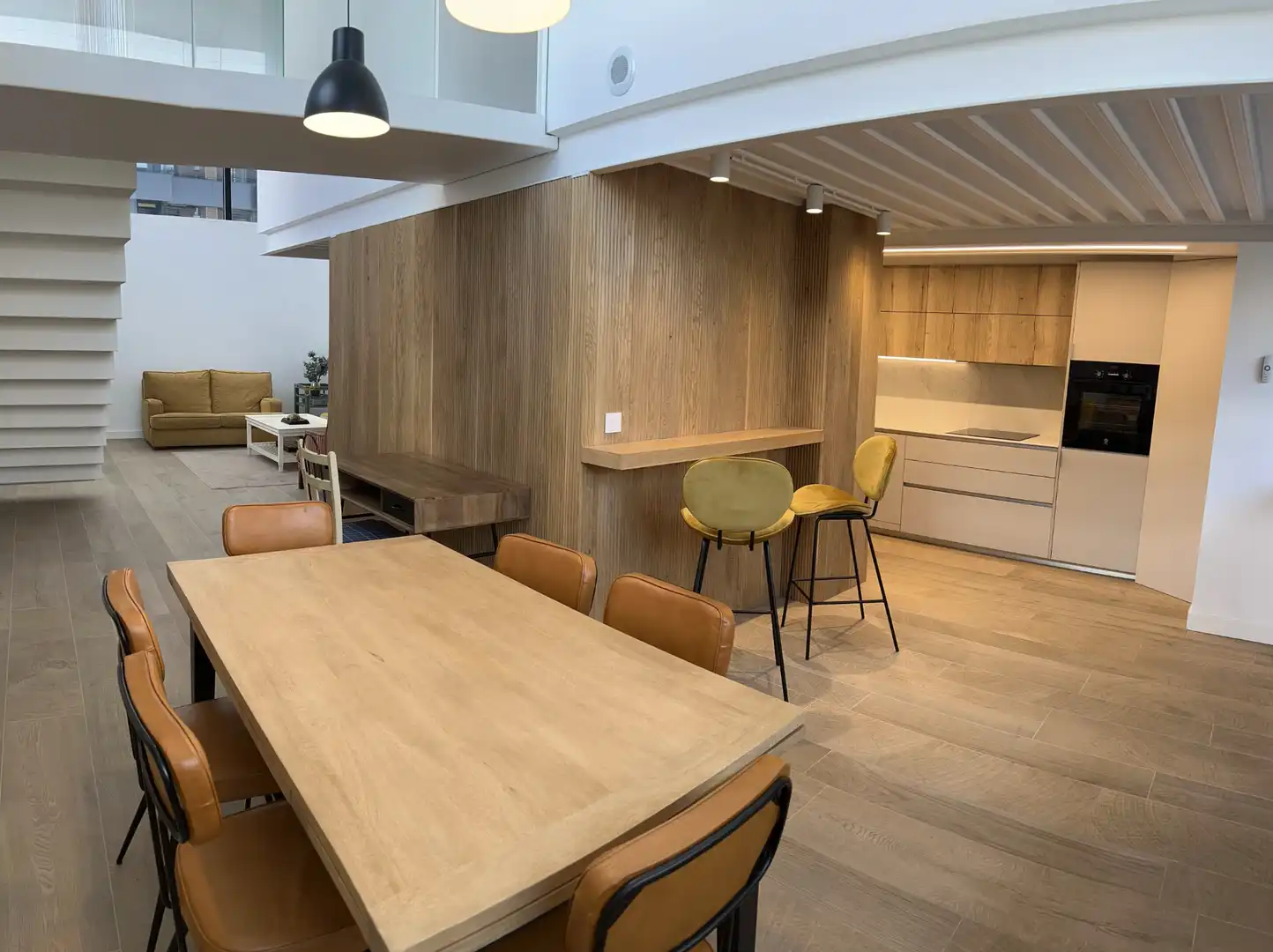 Esszimmer von Loft zum Verkauf in  Pamplona / Iruña mit Heizung und Möbliert