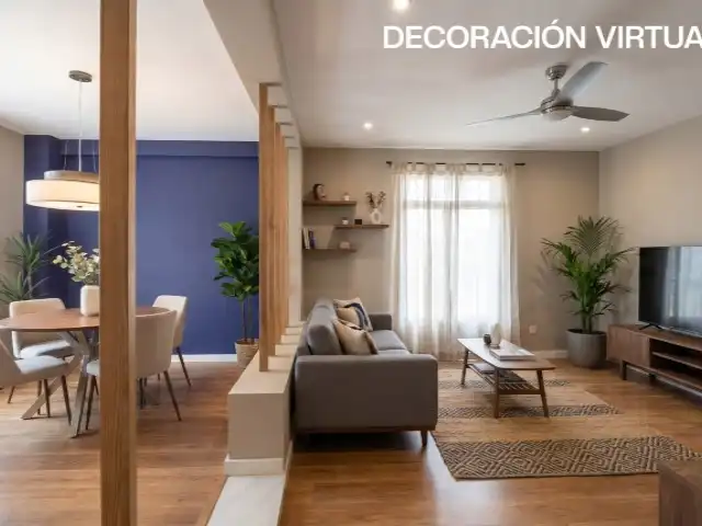 Sala d'estar de Finca rústica en venda en Alzira amb Jardí privat i Piscina