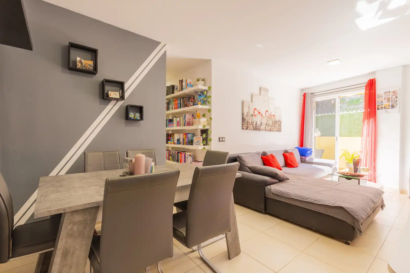 Wohnzimmer von Wohnung zum Verkauf in Los Realejos mit Terrasse, Abstellraum und Möbliert