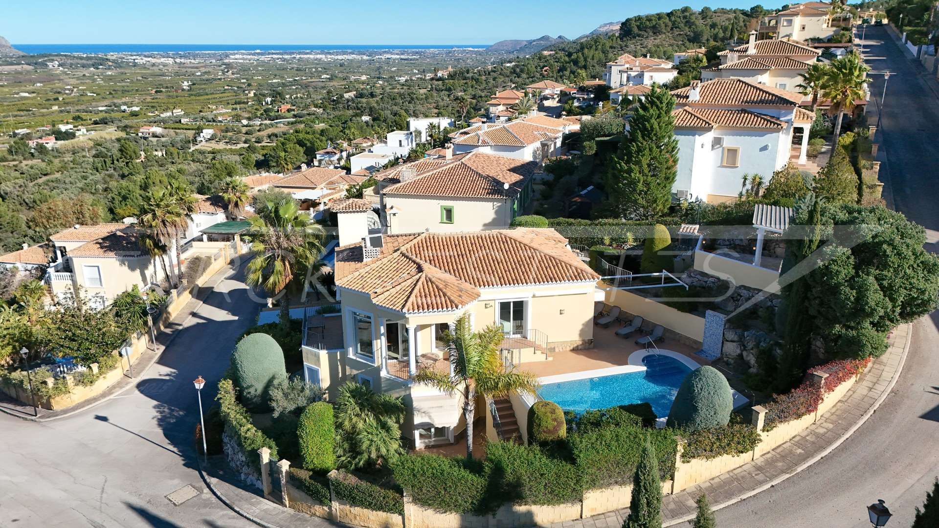 Exterior view of House or chalet for sale in Orba  with Air Conditioner and Swimming Pool