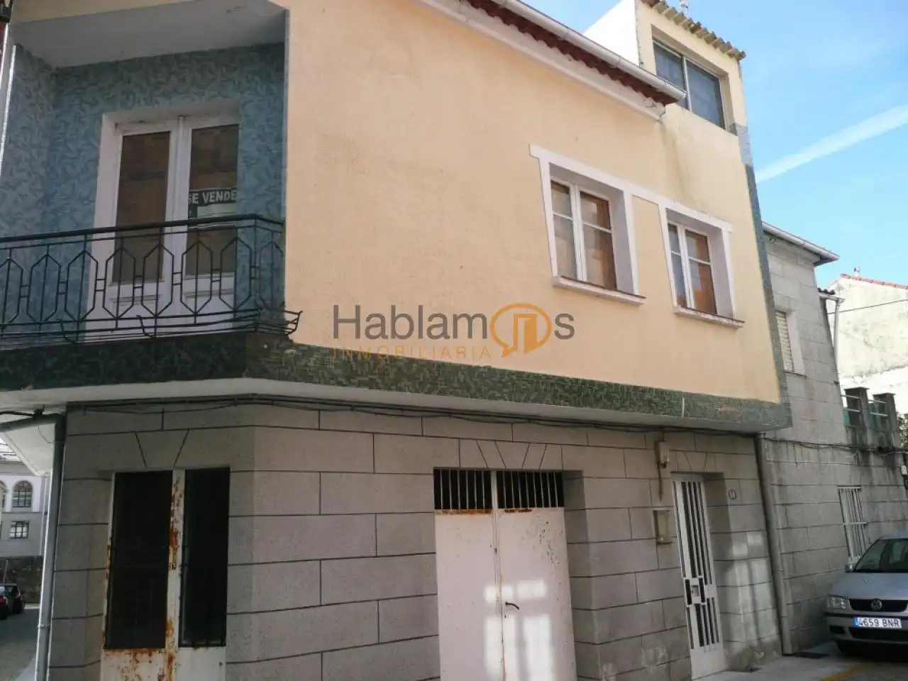 Vista exterior de Casa o xalet en venda en Cambados amb Jardí privat