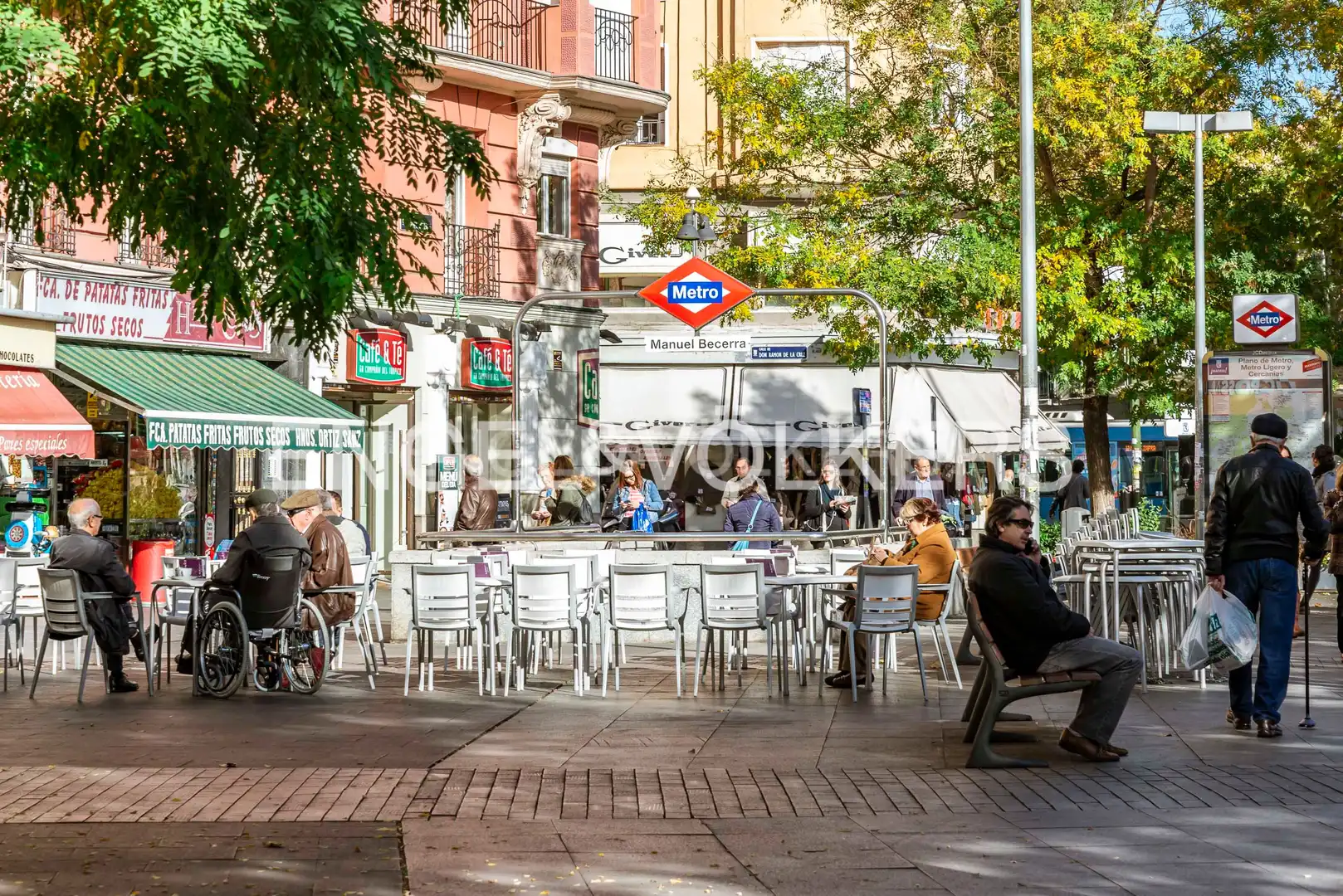 Terrassa de Apartament de lloguer en Madrid amb Aire condicionat, Calefacció i Es permeten mascotes