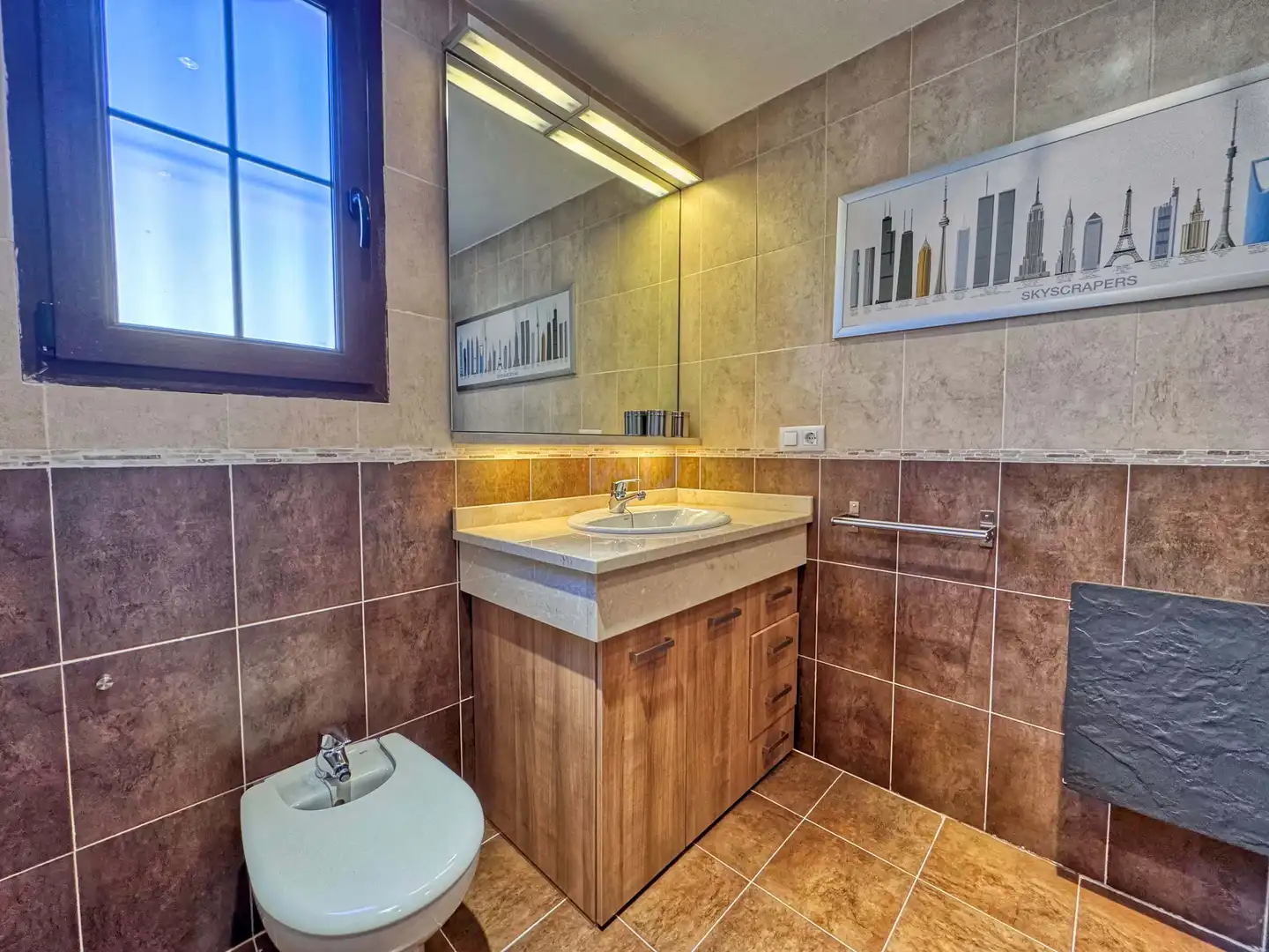 Baño de Dúplex en venta en Alcalá de la Selva con Calefacción y Terraza