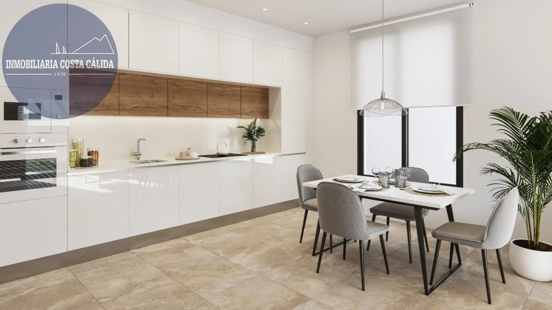 Cocina de Casa o chalet en venta en Águilas con Jardín privado, Terraza y Trastero