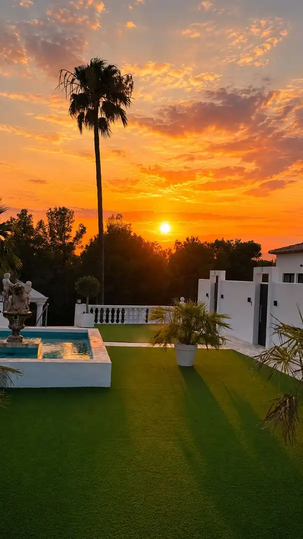 Exterior view of Houses for rent in Jávea / Xàbia  with Air Conditioner, Heating and Private garden