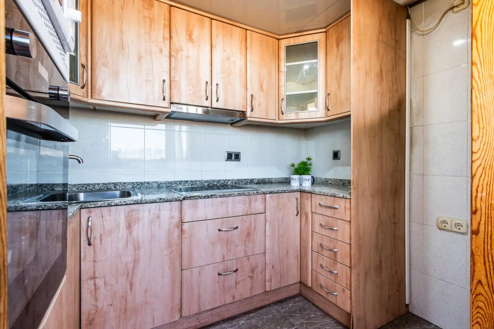 Küche von Dachboden zum Verkauf in Terrassa mit Klimaanlage, Heizung und Terrasse