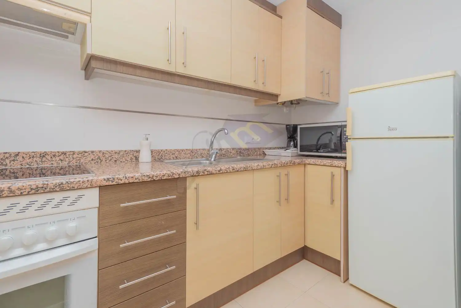 Cuina de Apartament en venda en Calpe / Calp amb Aire condicionat, Calefacció i Terrassa