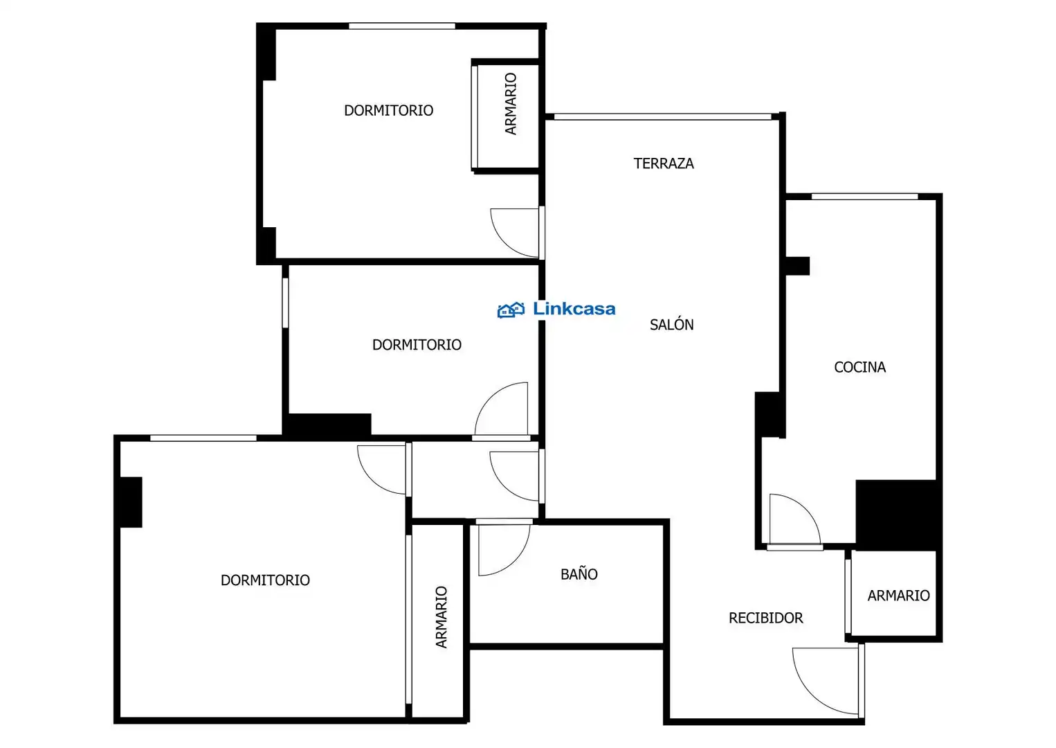 Flat for sale in Madrid  with Heating, Terrace and Furnished