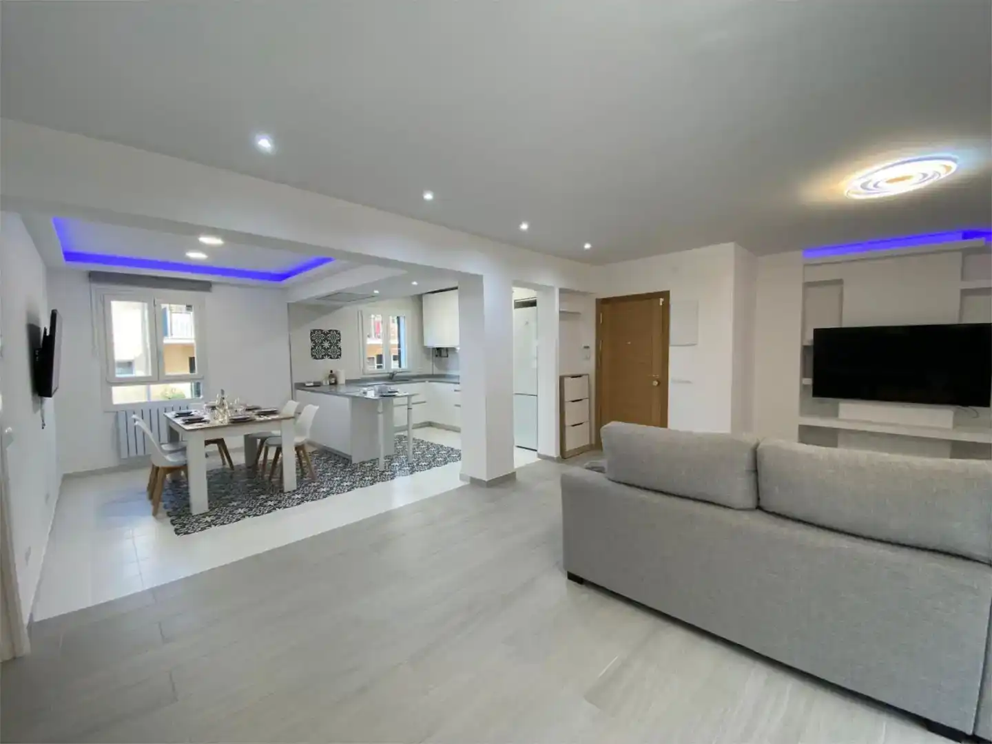 Sala de estar de Piso de alquiler en Sóller con Aire acondicionado, Amueblado y Balcón