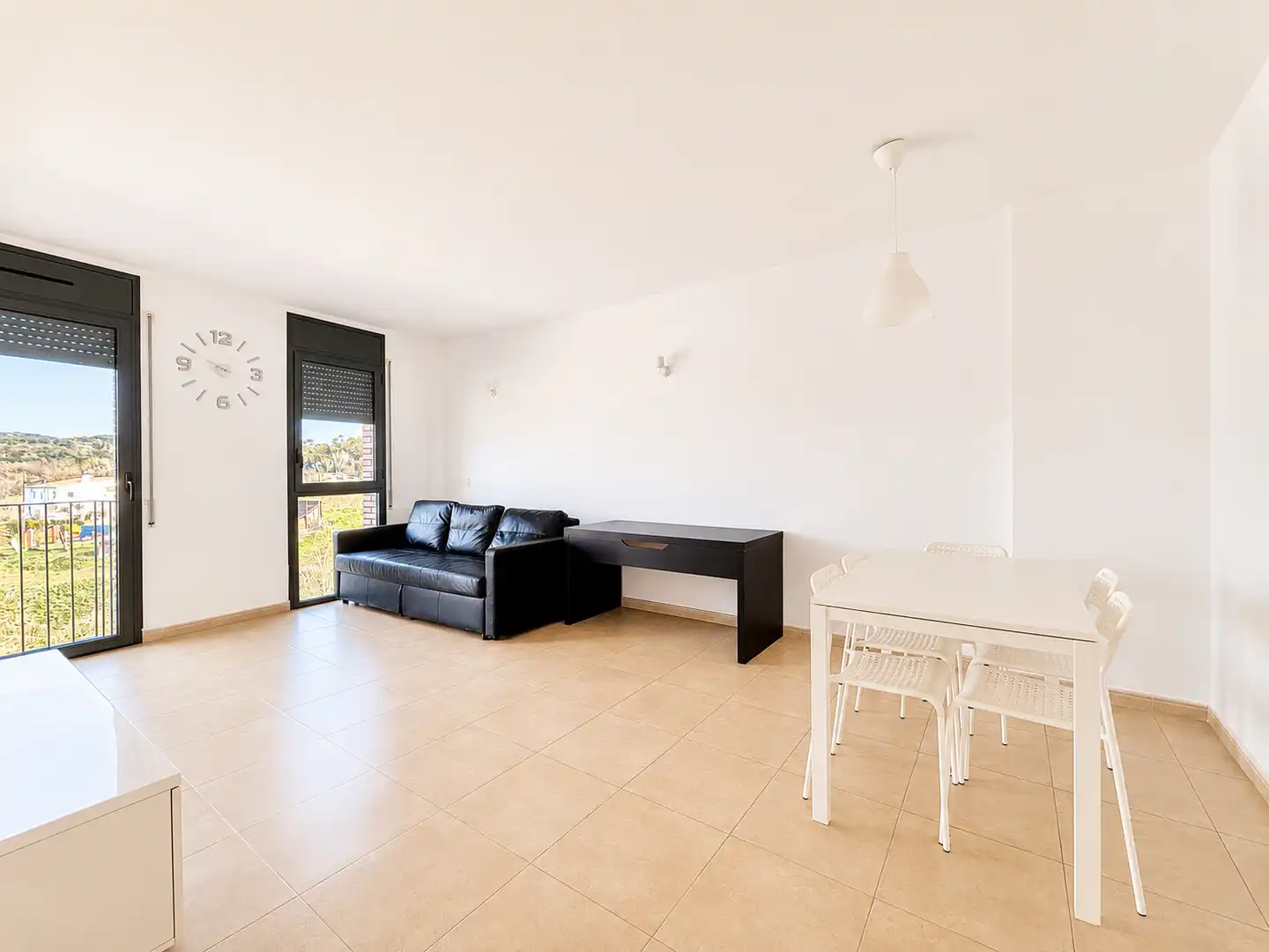 Sala de estar de Piso en venta en Cassà de la Selva con Calefacción y Trastero