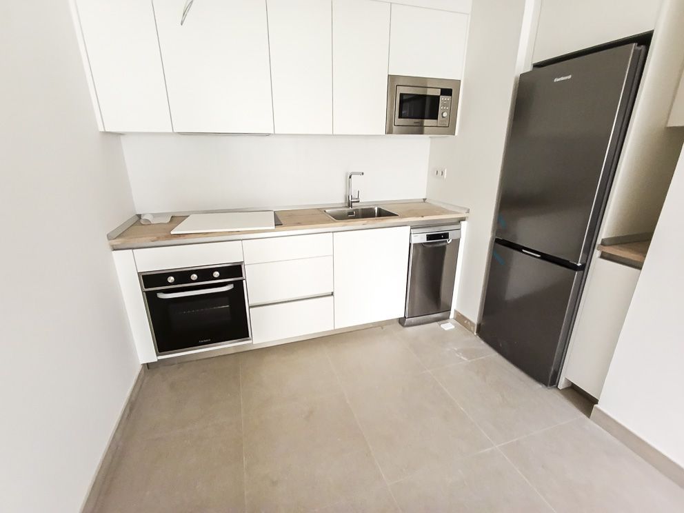 Kitchen of Flat for sale in Málaga Capital  with Air Conditioner, Heating and Terrace