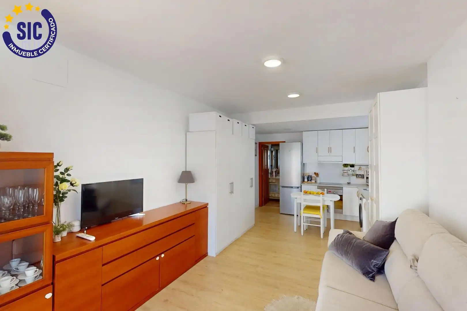 Sala d'estar de Casa o xalet en venda en Benicasim / Benicàssim amb Aire condicionat, Jardí privat i Parquet