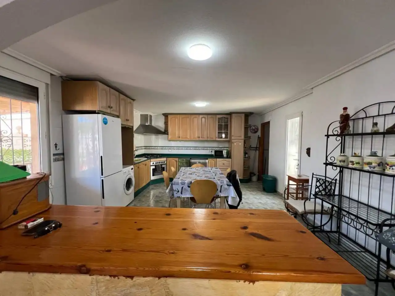 Cocina de Casa o chalet en venta en Elche / Elx con Aire acondicionado, Jardín privado y Terraza