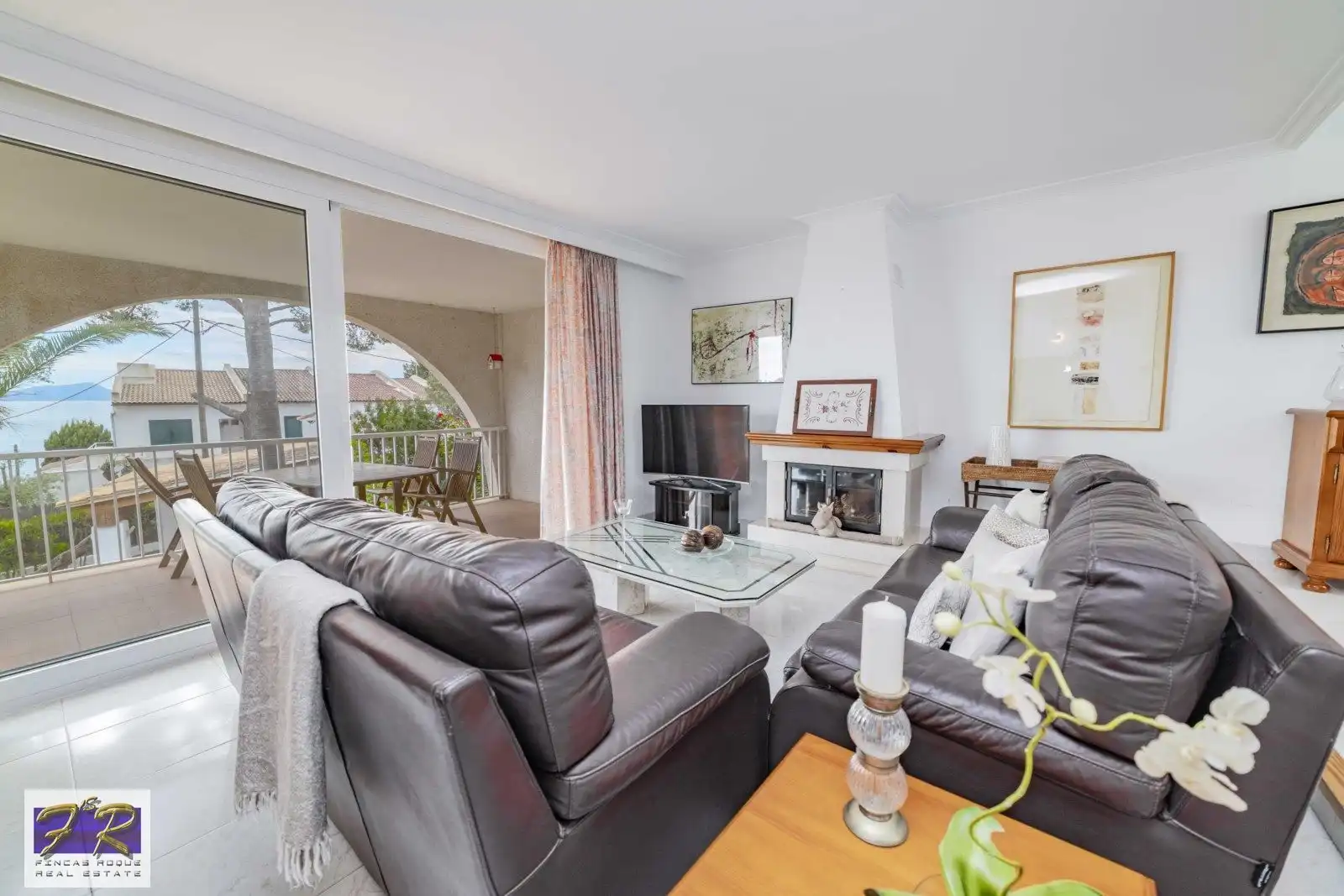 Sala d'estar de Casa o xalet en venda en Alcúdia amb Aire condicionat