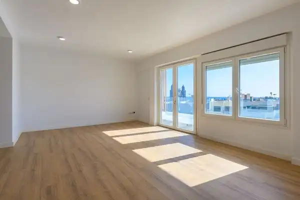 Living room of Flat for rent in Las Palmas de Gran Canaria  with Oven, Washing machine and Microwave