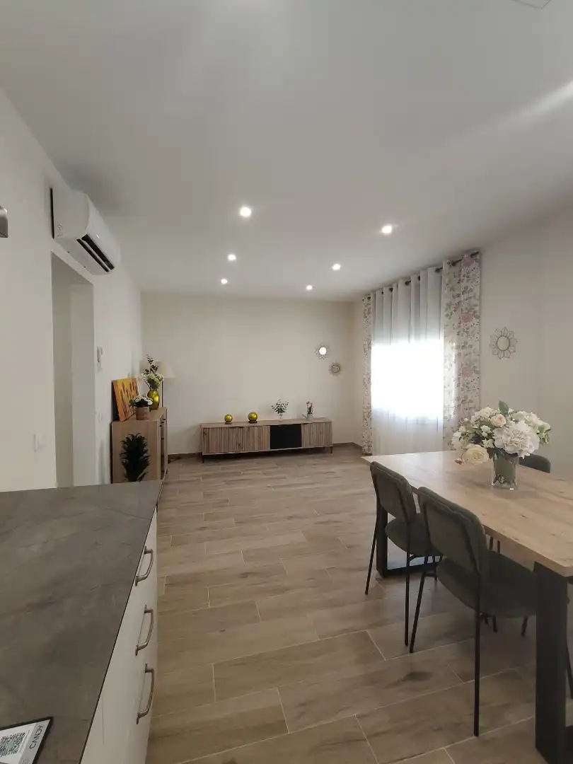 Living room of Flat for rent in Tarragona  with Air Conditioner, Furnished and Oven