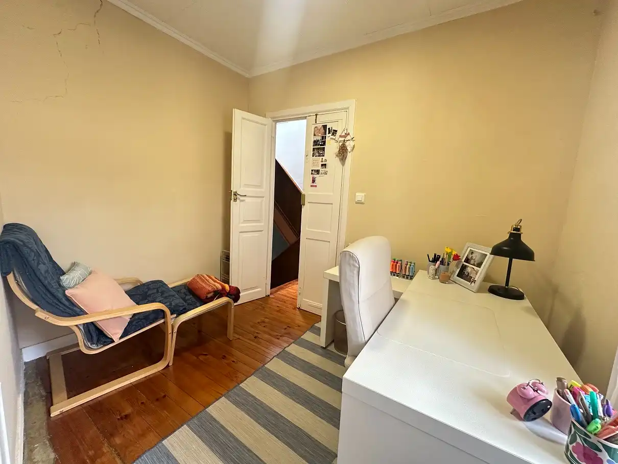 Habitación de Casa o chalet en venta en Santiago de Compostela  con Calefacción, Terraza y Amueblado
