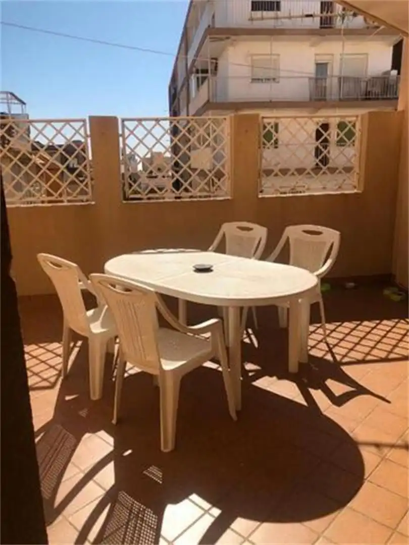 Terrace of Apartments for sale in Roquetas de Mar  with Terrace, Furnished and Oven