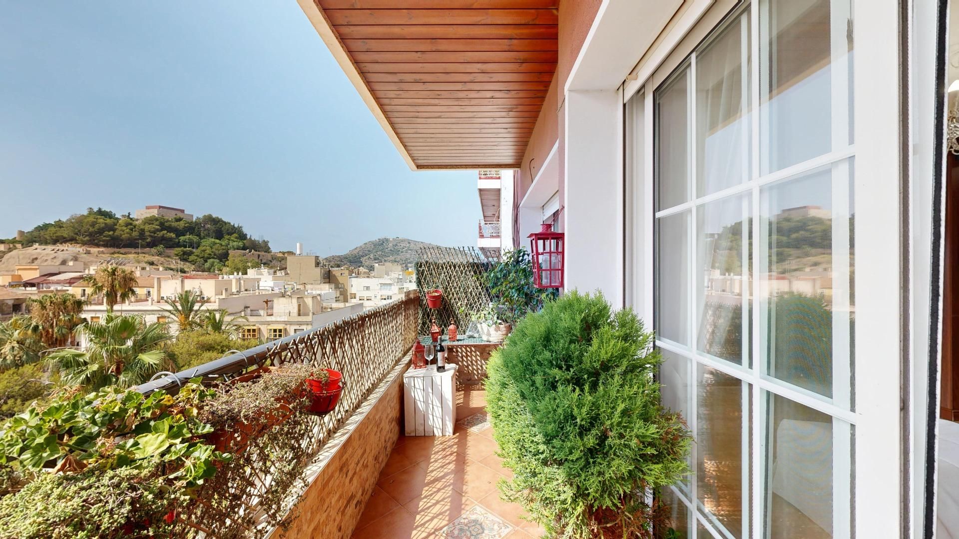 Terrace of Flat for sale in Cartagena  with Air Conditioner and Balcony