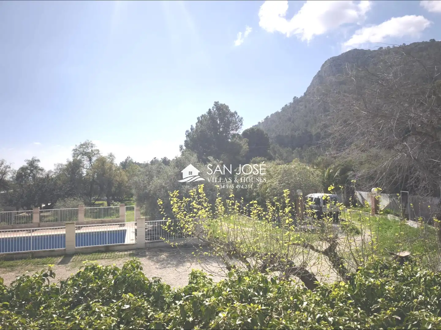 Jardín de Casa o chalet en venta en Aspe con Terraza, Trastero y Piscina