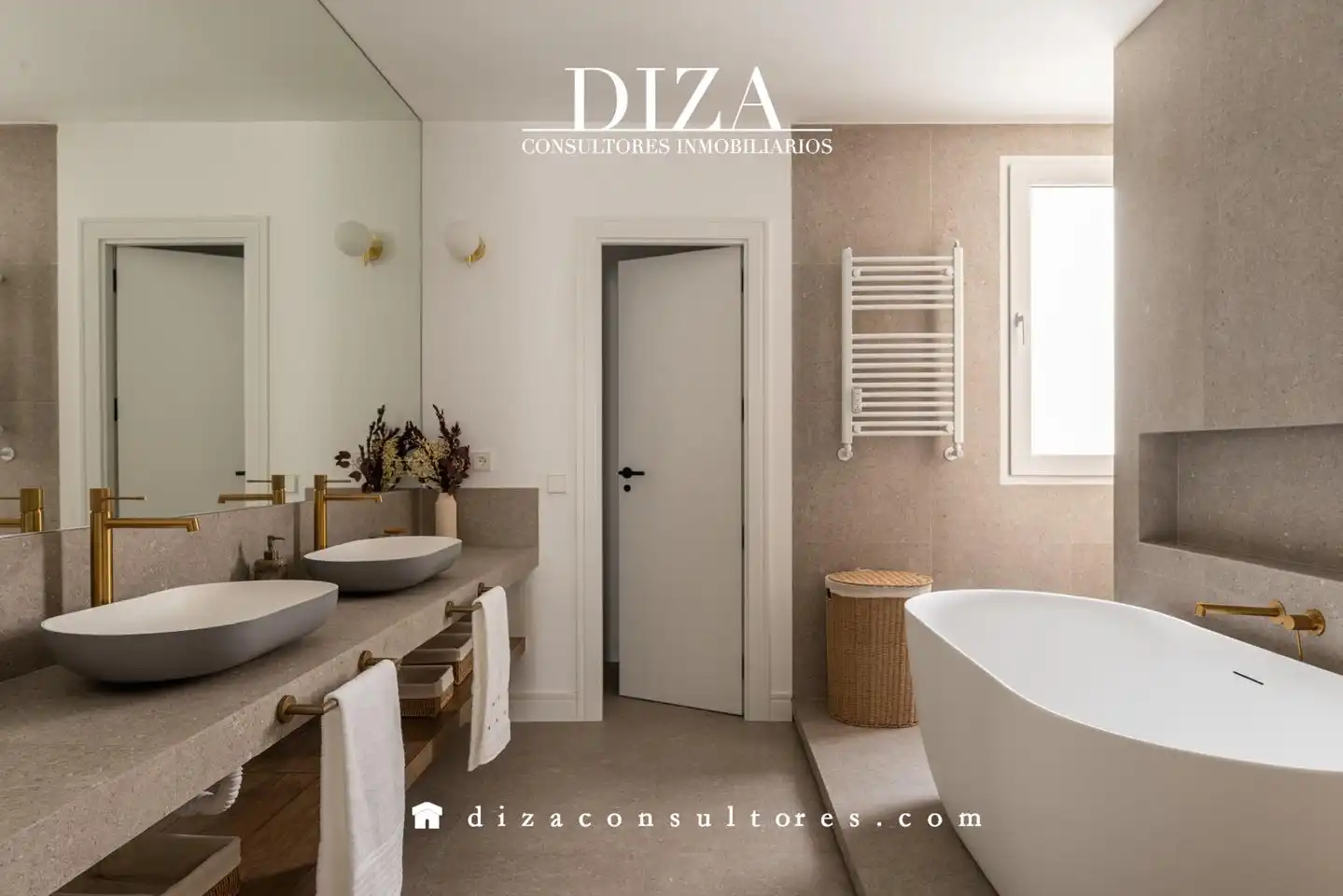 Baño de Ático de alquiler en Barrio de Salamanca