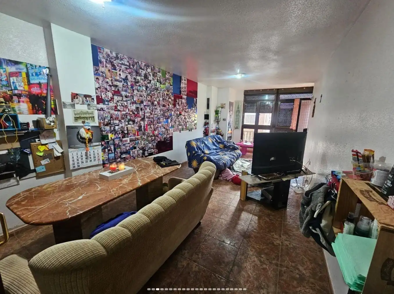 Sala de estar de Piso en venta en Águilas con Calefacción, Amueblado y Balcón