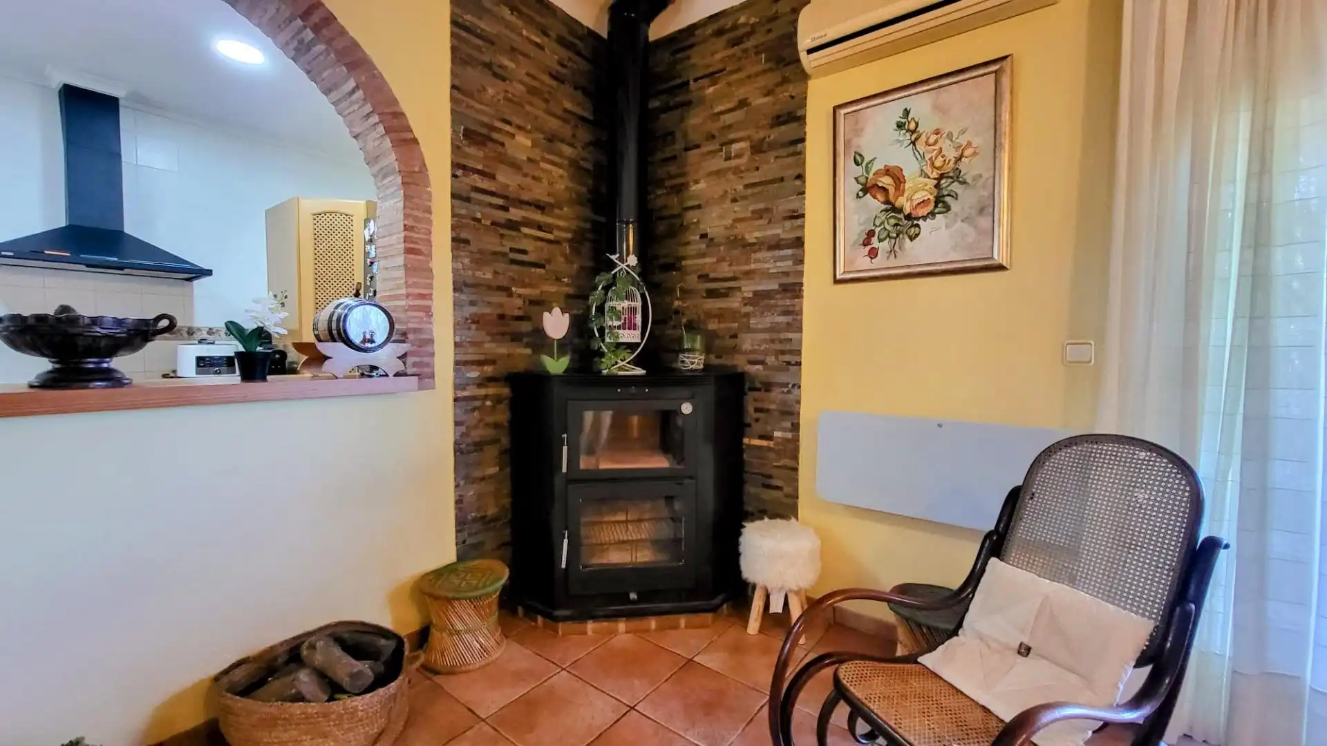 Sala de estar de Casa o chalet en venta en Ador con Aire acondicionado, Calefacción y Jardín privado