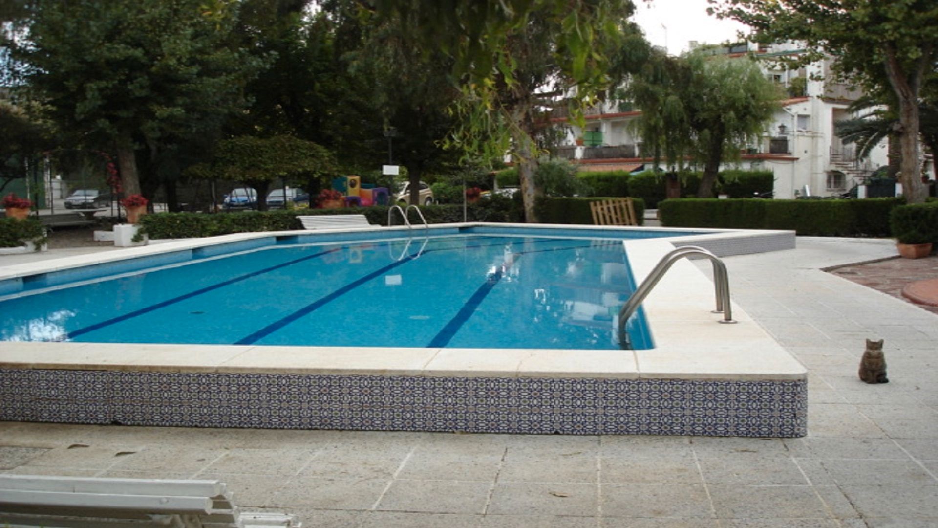 Swimming pool of Apartment to rent in Castelldefels  with Terrace, Furnished and Oven