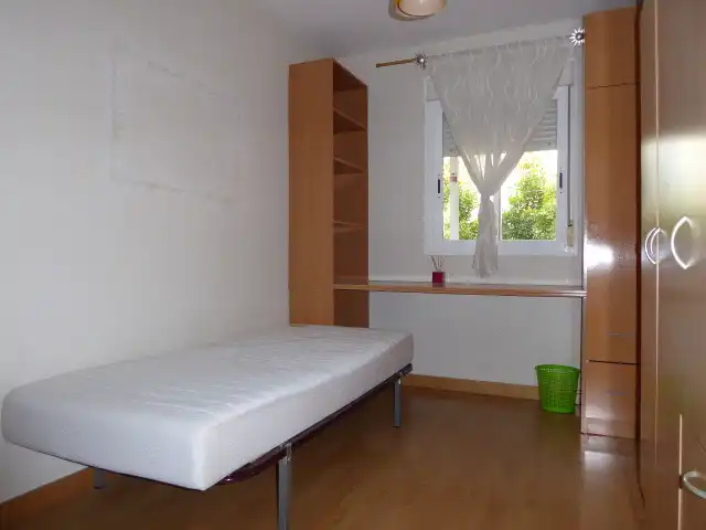 Schlafzimmer von Wohnung zur Miete in Málaga mit Klimaanlage, Terrasse und Möbliert