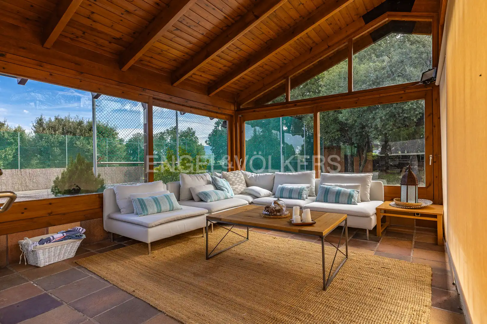 Sala de estar de Casa o chalet en venta en Seva con Aire acondicionado, Calefacción y Jardín privado
