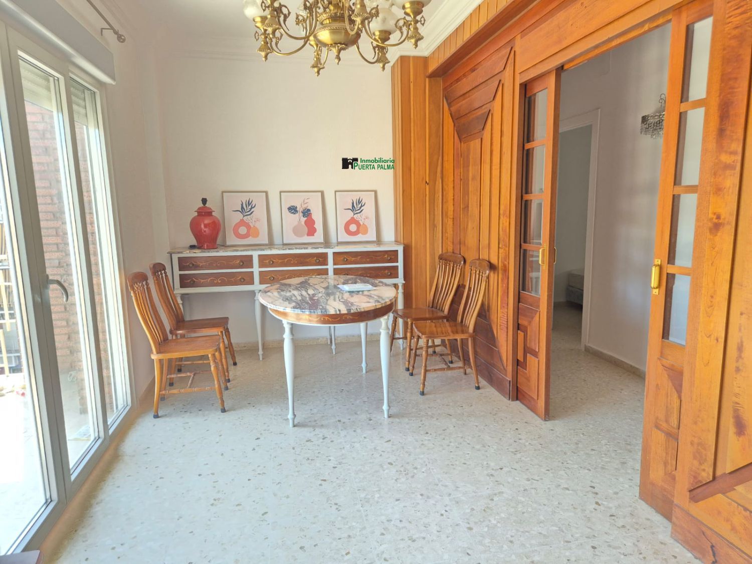 Dining room of Flat to rent in Badajoz Capital  with Air Conditioner, Heating and Terrace