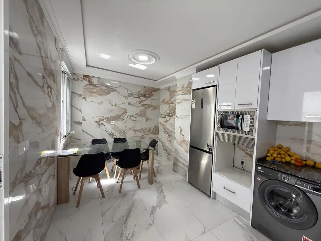 Cocina de Casa adosada en venta en Molina de Segura con Aire acondicionado, Calefacción y Terraza