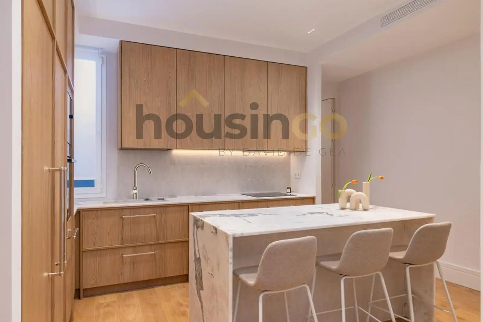 Küche von Wohnung zum Verkauf in Madrid mit Klimaanlage, Heizung und Terrasse