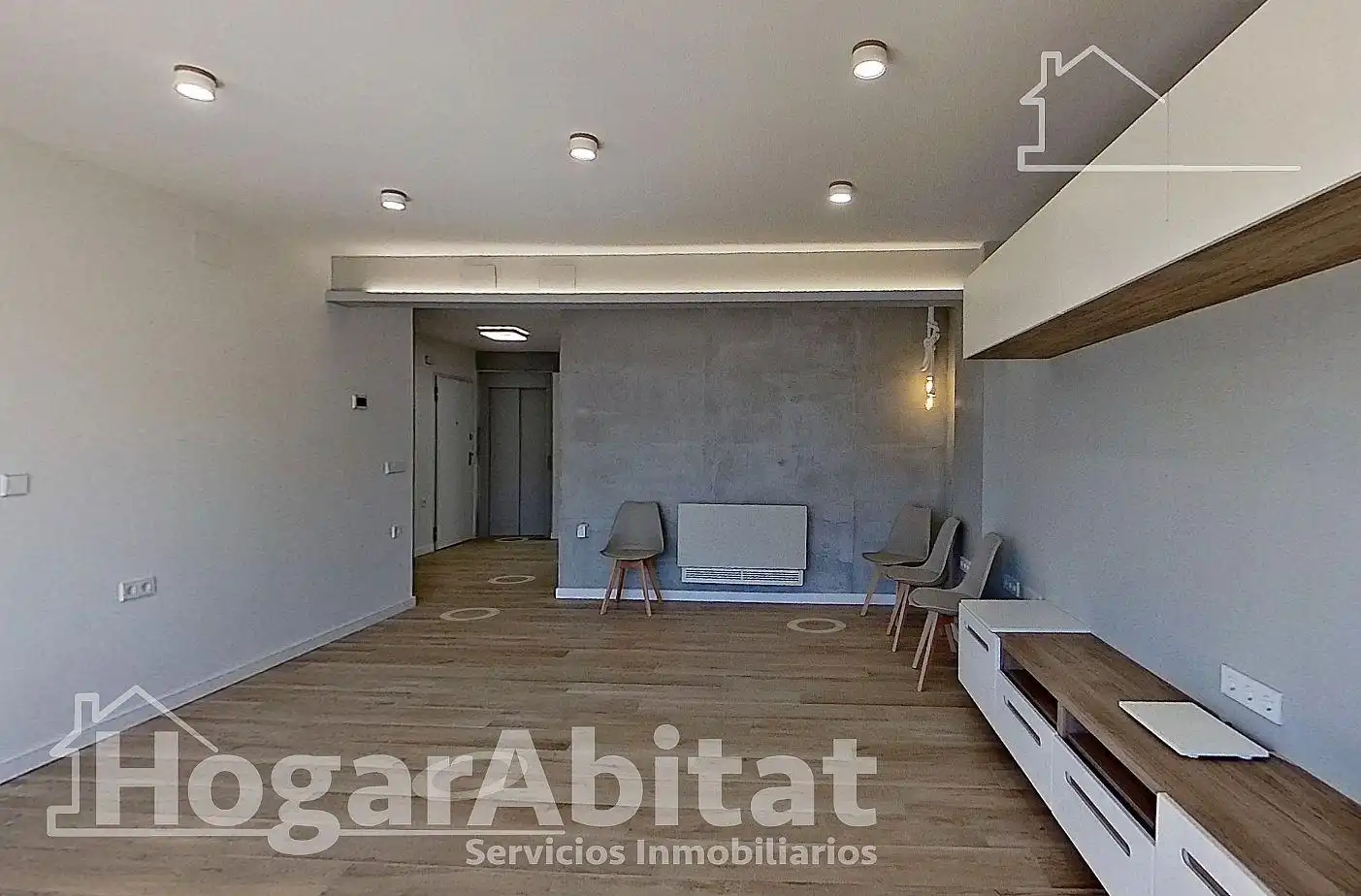Sala de estar de Casa o chalet en venta en Benimuslem con Aire acondicionado, Calefacción y Terraza