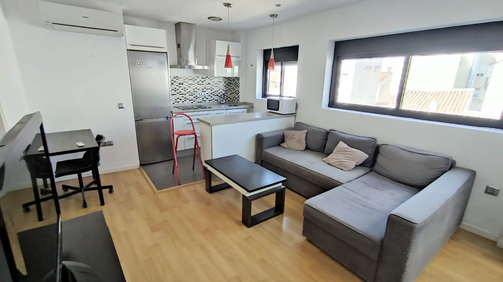 Living room of Attic for rent in Málaga  with Air Conditioner, Heating and Terrace