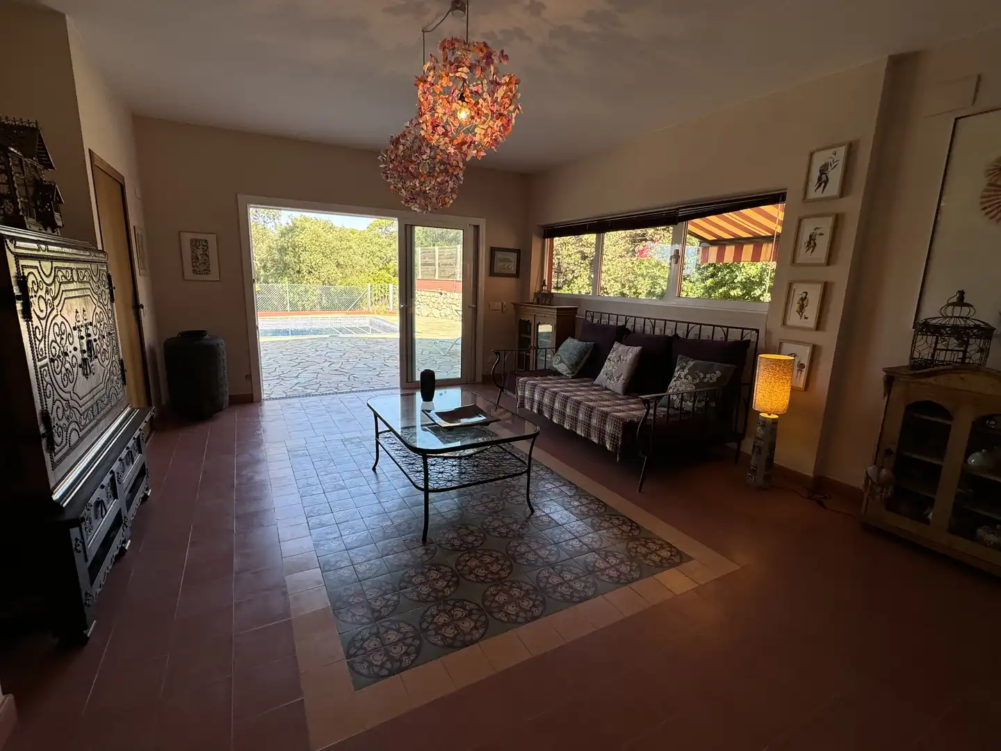 Sala d'estar de Casa o xalet en venda en Santa Cristina d'Aro amb Calefacció, Jardí privat i Terrassa