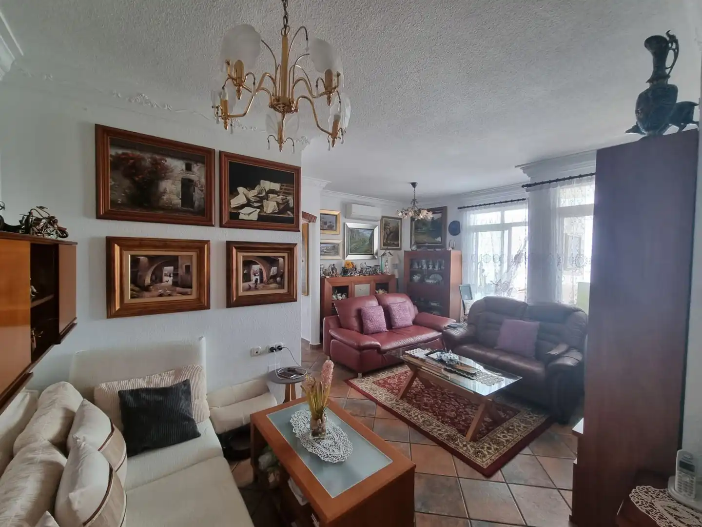 Living room of Flat for sale in Torremolinos  with Air Conditioner and Terrace