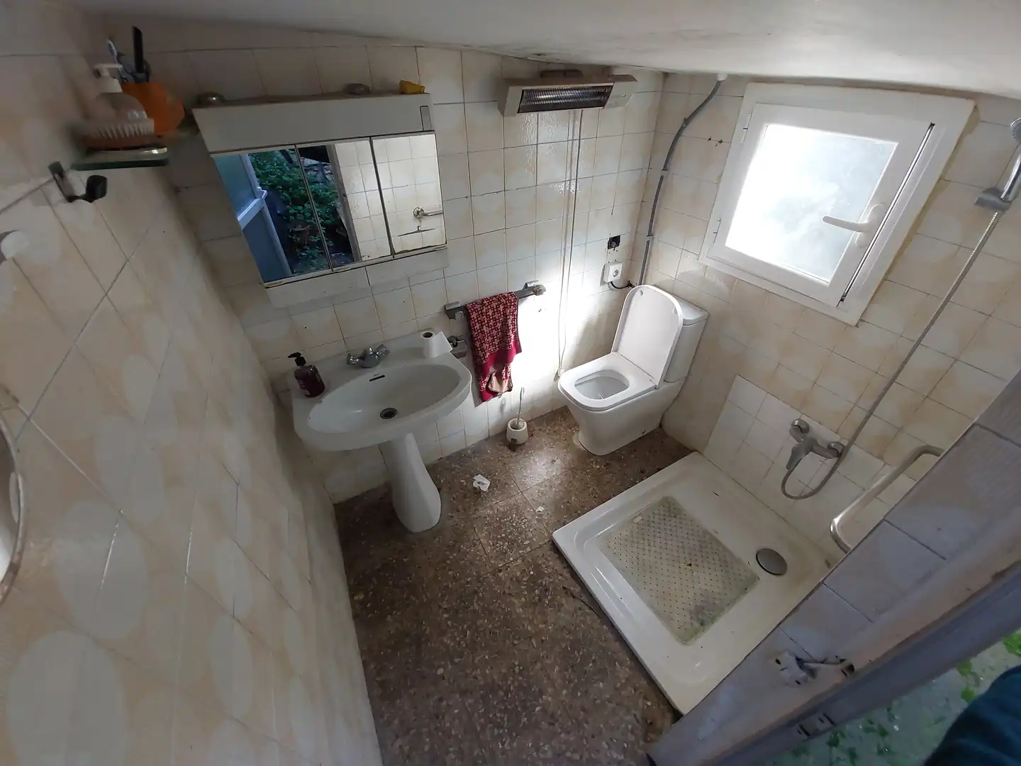 Baño de Casa adosada en venta en Salt con Aire acondicionado y Jardín privado