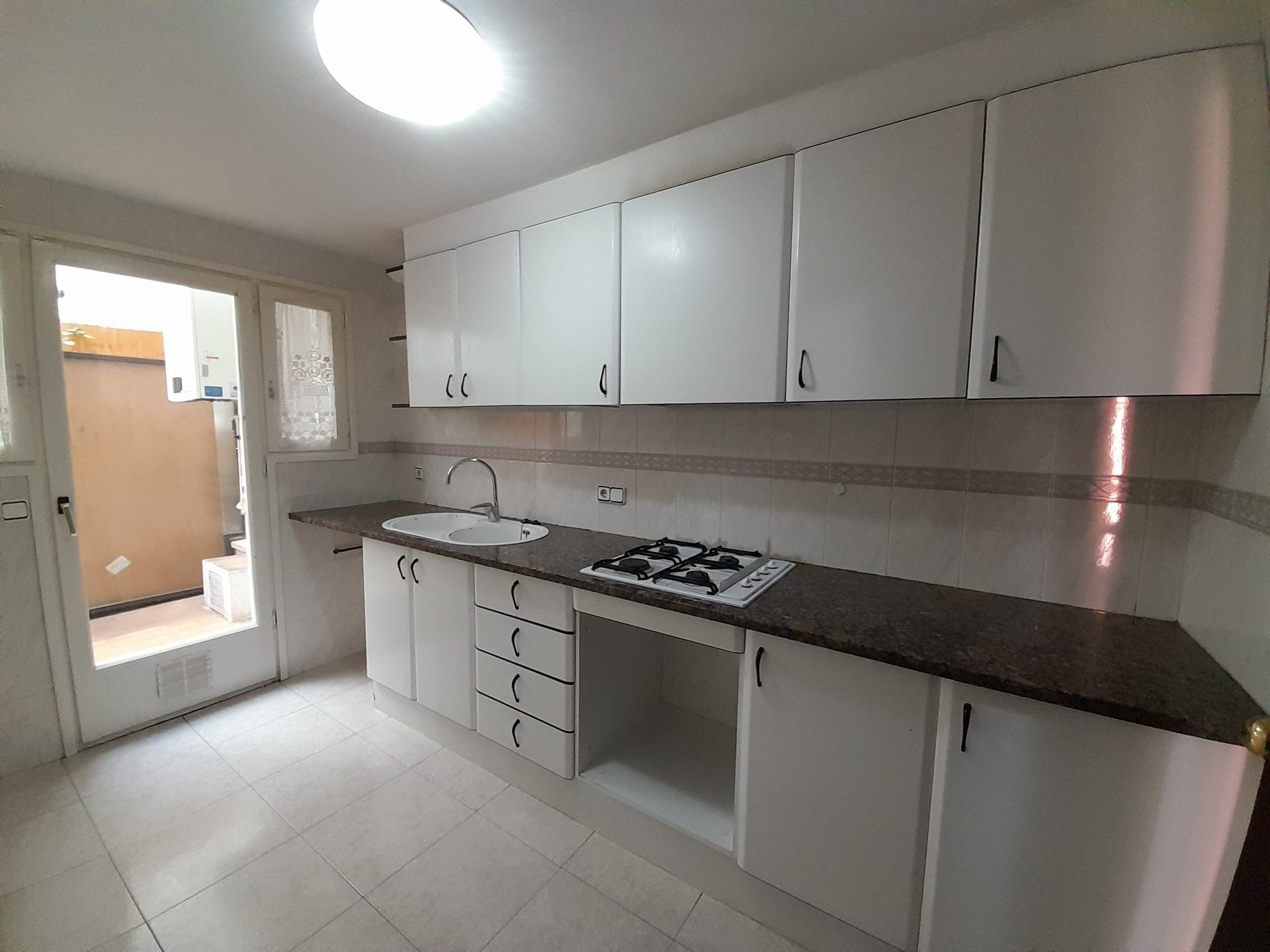 Kitchen of Flat for sale in Olot  with Heating and Balcony