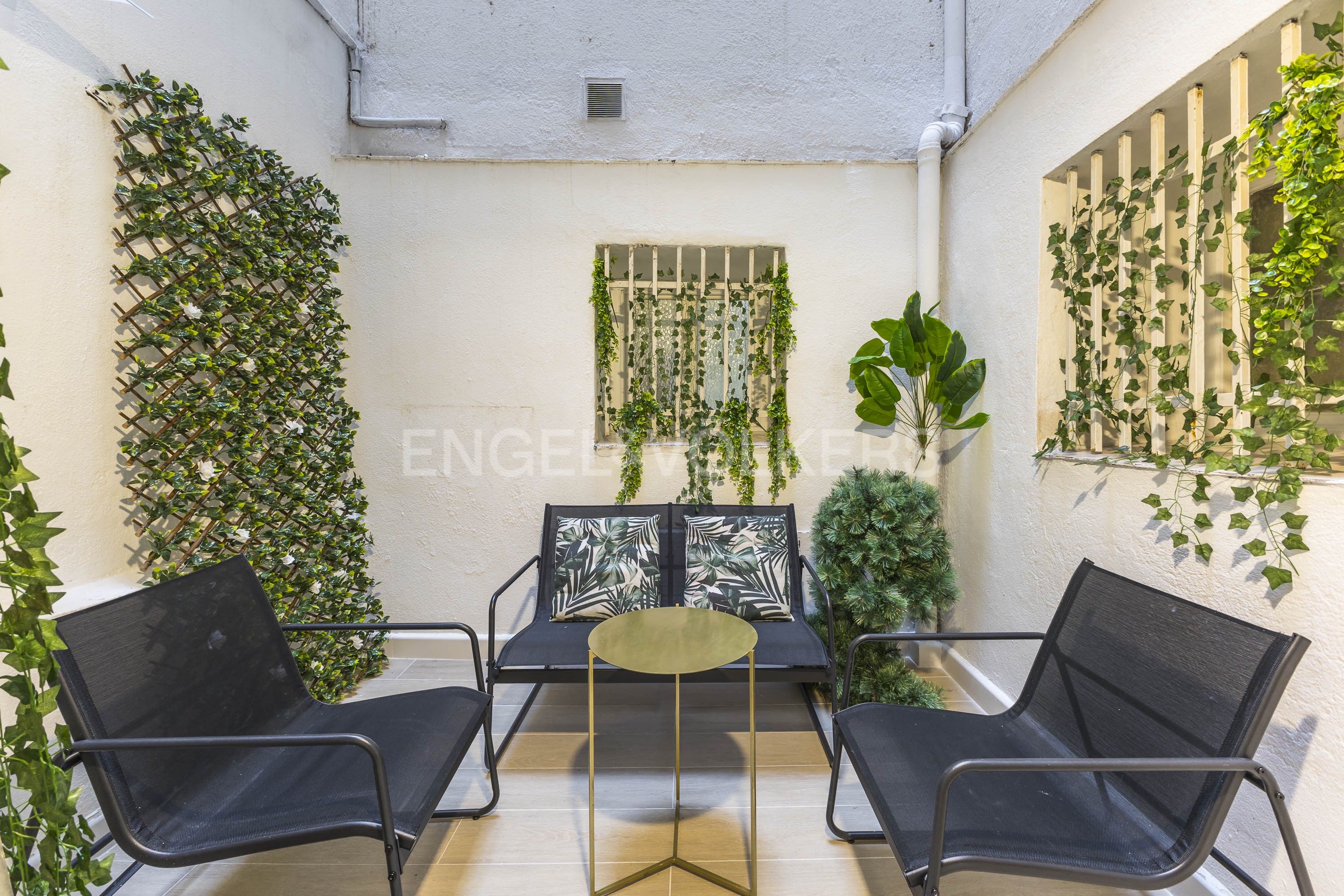Terrassa de Apartament en venda en  Madrid Capital amb Calefacció i Terrassa