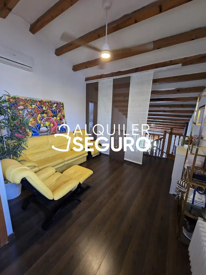 Living room of Houses for rent in Nuevo Baztán  with Air Conditioner, Heating and Terrace